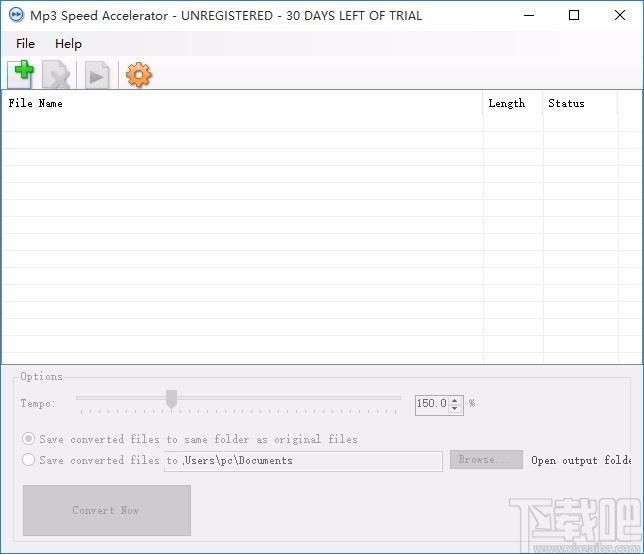 Mp3 Speed Accelerator下载,mp3播放速度调整工具