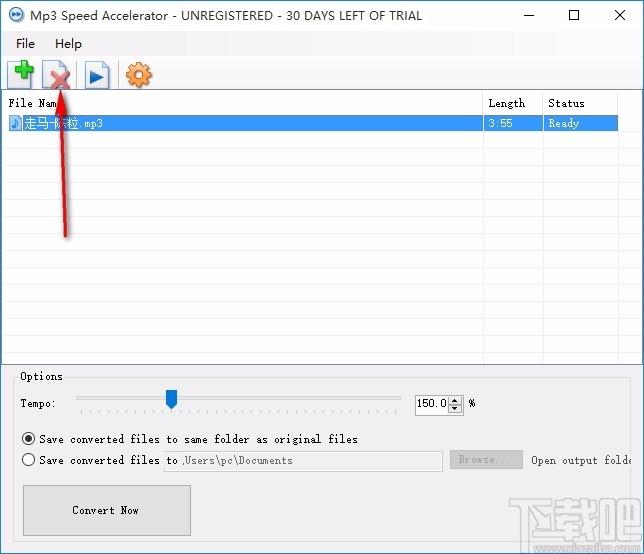 Mp3 Speed Accelerator下载,mp3播放速度调整工具