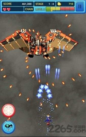 武装飞鸟2内购破解版(gunbird2)下载,武装飞鸟,街机游戏,射击游戏