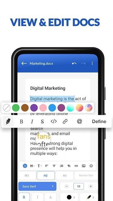 docx软件手机版下载,docx,文档app,编辑器app